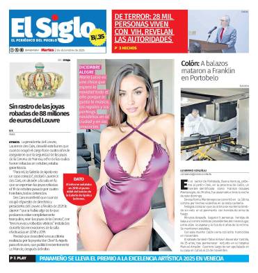 Portada del impreso del 2 de diciembre de 2025