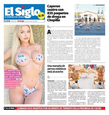 Portada del impreso del 7 de diciembre de 2025