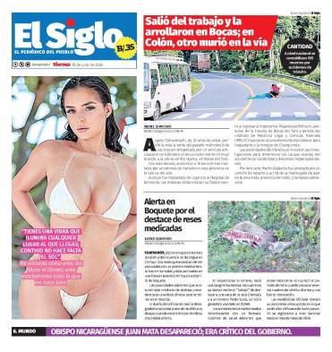 Portada del impreso del 10 de julio de 2026
