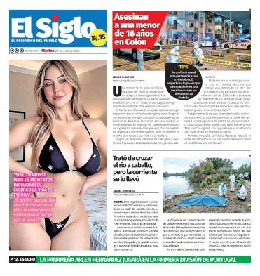Portada del impreso del 28 de julio de 2026