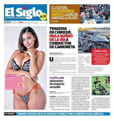 Portada del impreso del 21 de septiembre de 2026