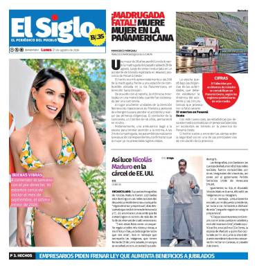 Portada del impreso del 31 de agosto de 2026