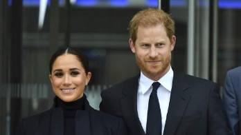 Príncipe Harry y Meghan Markle.