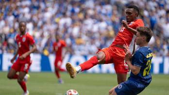Jiovany Ramos anotó el tanto de Panamá, anda en buen nivel. Con este partido, la selección busca llegar en óptimas condiciones al máximo evento del fútbol mundial.