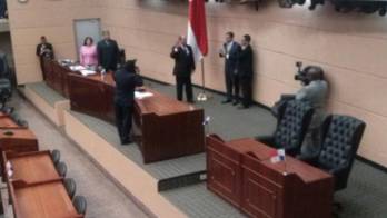 Carlos Afú fue juramentado como diputado de la Asamblea Nacional.