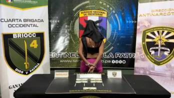 Operativo antidrogas permitió la captura de una mujer en el sector de Progreso, distrito de Barú.