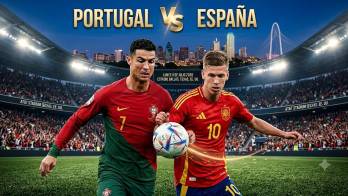 Portugal se enfrenta este lunes ante España en el Estadio Dallas, Texas, EE. UU.