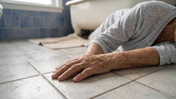 Una mujer de 81 años falleció durante la madrugada del sábado luego de sufrir una caída en el baño de su residencia.