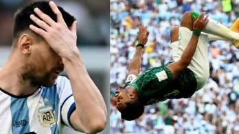 ¡Sorpresón! Arabia Saudita tumbó a la Argentina de Messi
