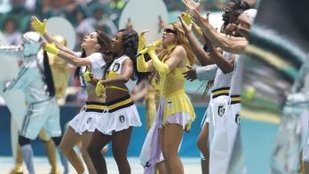 La cantante colombiana Shakira se presentó el jueves, en la inauguración del Mundial de la FIFA 2026 en el estadio Ciudad de México.