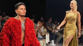 Karen Chalmers y ‘El Tachi’ sorprenden en el Panamá Fashion Week. Ambos dejaron por una noche sus habituales escenarios para lucirse con estilos muy diferentes sobre la pasarela.