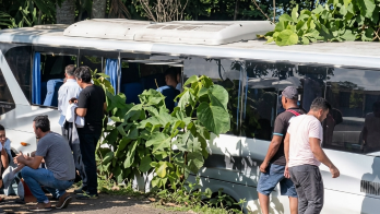 Los turistas se trasladaban a un hotel en Río Hato cuando se presentó el percance