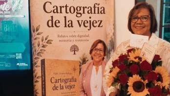 La gerontóloga panameña Getsabel Rodríguez presentó ‘Cartografía de la vejez – Relatos sobre dignidad, memoria y resistencia’ el fin de semana en la Casa Museo del Banco Nacional de Panamá.