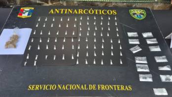Presuntas sustancias ilícitas fueron decomisadas en Chepo.