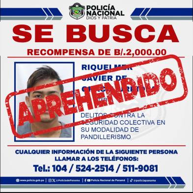 Cae ‘Chinin’, buscado por pandillerismo en San Miguelito