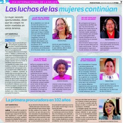 Mujeres que dejaron huellas