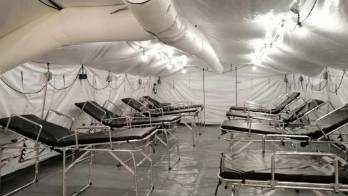 Diez hospitales de campaña más para lucha contra Covid-19