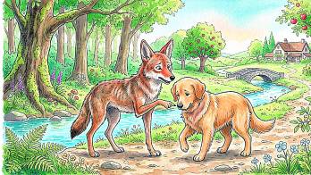 [Cuento] El perro y el coyote