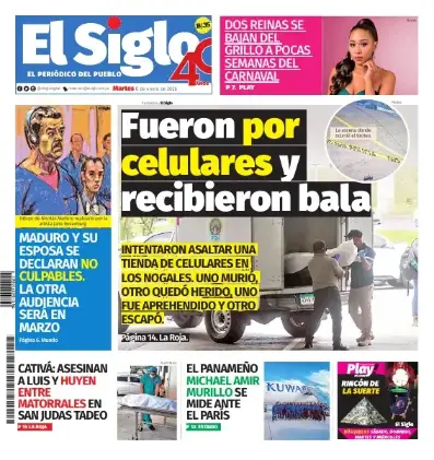 Portada del impreso del 6 de enero de 2026