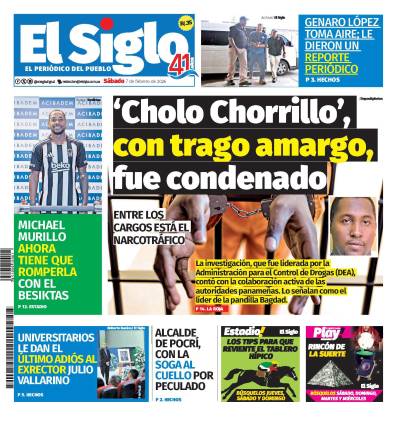 Portada del impreso del 7 de febrero de 2026