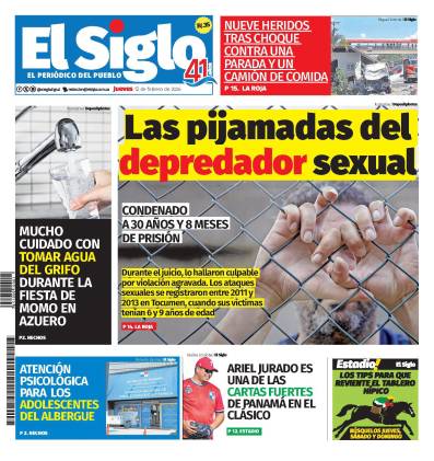 Portada del impreso del 12 de febrero de 2026