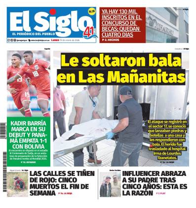 Portada de impreso del 19 de enero de 2026