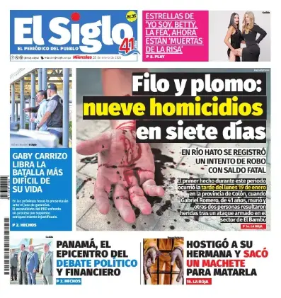 Portada del impreso el 28 de enero de 2026