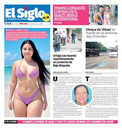 Portada del impreso del 17 de diciembre de 2025