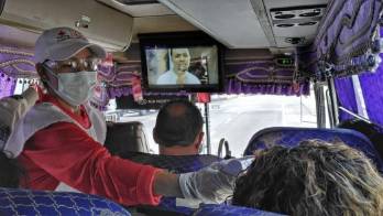 Medidas para evitar contagio de coronavirus en el transporte público de Panamá