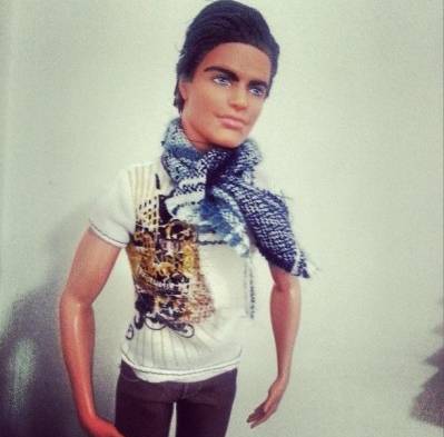 Muñeco que lanzará el Ken brasileño.