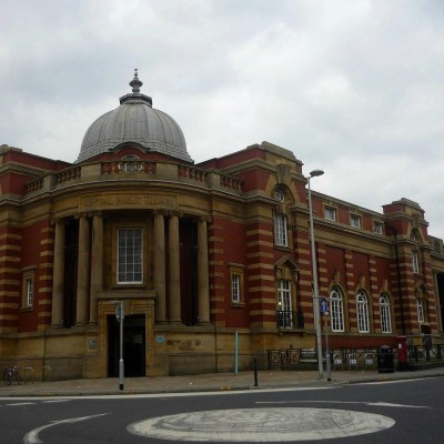 Biblioteca Central de Blackpool.