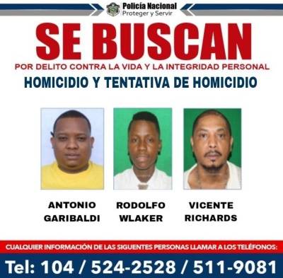 Aquí los 17 más buscados en Colón por la Policía Nacional