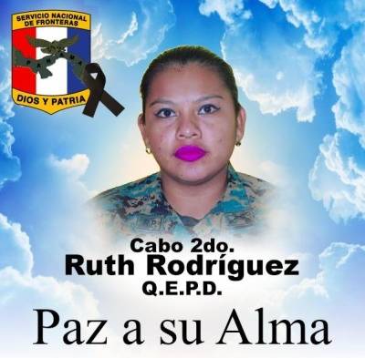 Ruth Rodríguez era cabo segunda del Servicio Nacional de Fronteras.