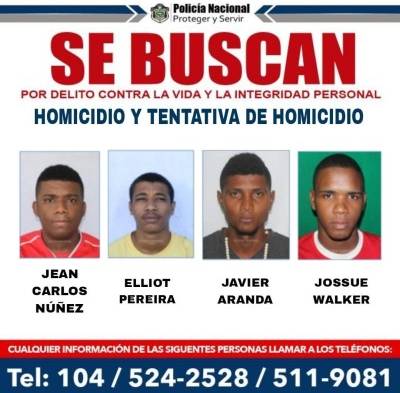 Aquí las fotos de los más buscados por la Policía.