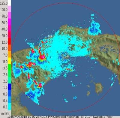 Establecen alerta verde en todo el país 