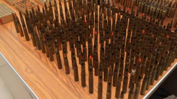 Investigan quiénes son los propietarios de este terreno donde estaba el arsenal