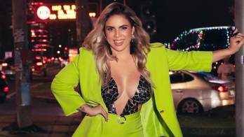 María Laura Cárdenas Zambrano se despide de la presidencia de Calle Arriba tras liderar un carnaval.