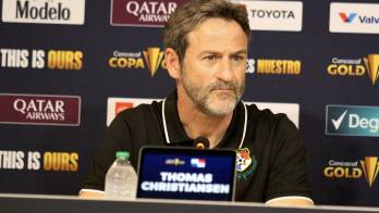 Thomas Christiansen, técnico de Panamá.