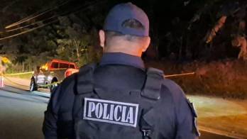 Los sujetos escaparon en el vehículo y no han sido capturados