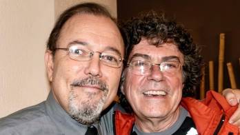 Rubén Blades publicó en sus redes sociales esta fotografía junto al cantautor Piero y le dedicó un emotivo mensaje de despedida. Redes Sociales/@ruben.blades