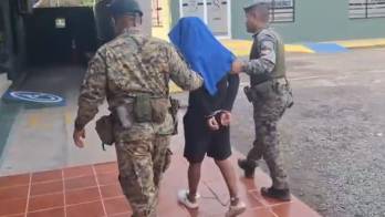 Los detenidos fueron puestos a órdenes de las autoridades competentes para ser judicializados