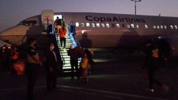 Al menos, 58 panameños regresaron desde Perú por medio de un vuelo humanitario