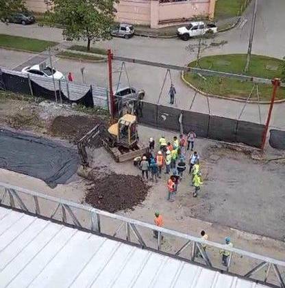 Las víctimas murieron en la construcción.