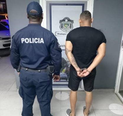 Intentó fugarse de la Policía.