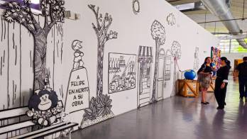 ‘El mundo según Mafalda’: Exposición en Ciudad de las Artes [VIDEO]
