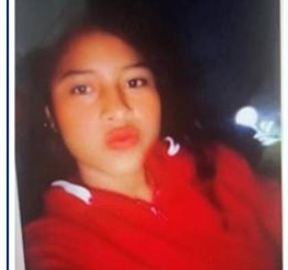 El Ministerio Pública hace un llamado a la ciudadanía para localizar a Daniela