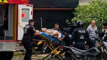 La agresión se produjo cerca de las 12:25 del mediodía del lunes