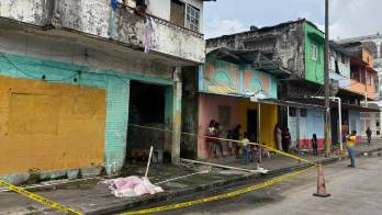 Tras el reporte de la emergencia, los Bomberos de Panamá acudieron al lugar de la tragedia