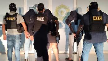 Entre los detenidos había una mujer y serán llevados ante el juez de garantías