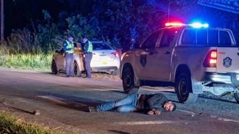 En el sector de La Isla, en Guna Nega, fue hallado este hombre con múltiples tiros